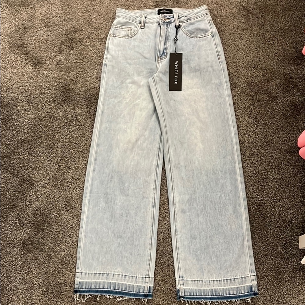 Women's White Fox Jeans